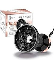 Bellissima Imetec My Pro Diffon Ceramic, Difusor de aire caliente para cabello rizado, tecnología cerámica, 700 W, 2 combinaciones aire/temperatura, secado delicado sin efecto encrespamiento, 700 W