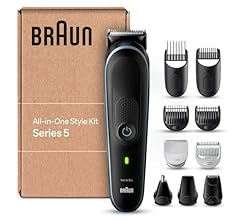 Braun Tondeuse Tout-En-Un Series 5 MGK5445, 10-En-1, Kit Styling Pour Hommes, Pour La Barbe, Les Cheveux, Les Oreilles, Le …