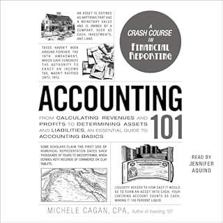 Accounting 101 Audiobook By Michele Cagan CPA cover art