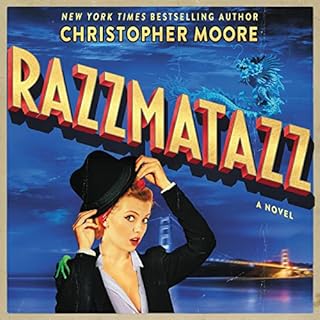 Razzmatazz Audiolibro Por Christopher Moore arte de portada