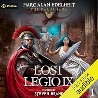 Lost Legio IX Audiolibro Por Marc Alan Edelheit arte de portada