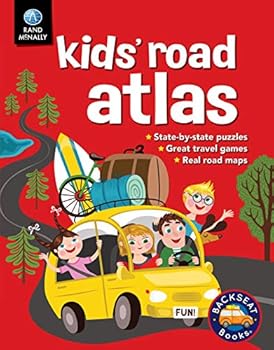 Paperback Kids' Road Atlas Book