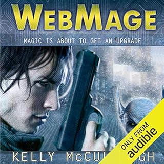 WebMage Audiolibro Por Kelly McCullough arte de portada