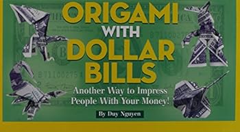 Hardcover Origami with Dollar Bills Book