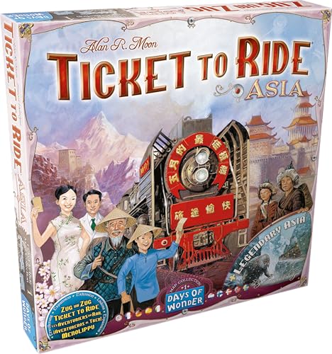 Ticket to Ride Asia Board...