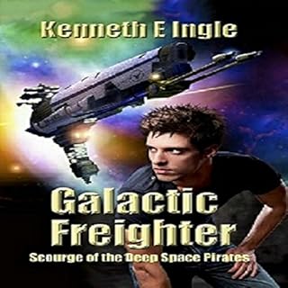 Galactic Freighter Audiolibro Por Kenneth E. Ingle arte de portada