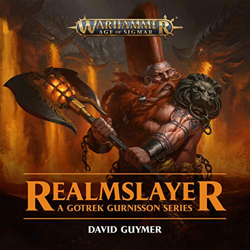 Realmslayer Audiolivro Por David Guymer capa