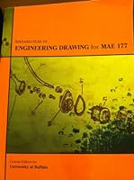 Introduction to Engineering Drawing for MAE 177 (University of Buffalo Custom Edition) 0536129835 Book Cover