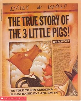 Paperback True Story of the 3 Little Pigs Book