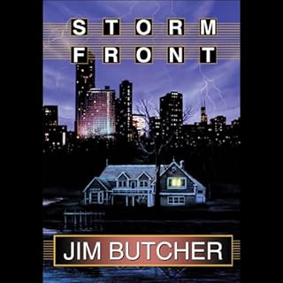 Storm Front Audiolibro Por Jim Butcher arte de portada