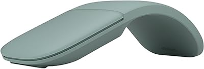 Microsoft ARC Mouse – Sage. Sleek,Ergonomic design, Ultra slim and lightweight, Bluetooth Mouse for PC/Laptop,Desktop works with Windows/Mac computers