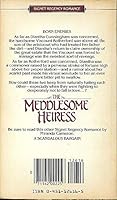 The Meddlesome Heiress 0451126165 Book Cover