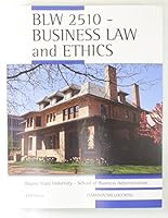 BLW 2510 - Business Law and Ethics - Wayne State University - 13th Ed 1305004329 Book Cover