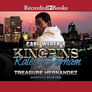 Carl Weber's Kingpins: Raleigh-Durham Audiolibro Por Treasure Hernandez arte de portada