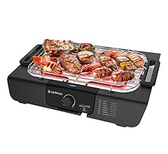 Churrasqueira Elétrica Cadence Grill Menu, 110V, Preto, GRL810