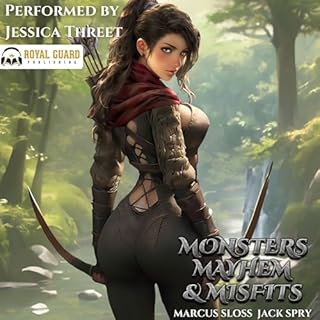 Monsters Mayhem and Misfits Audiobook By Marcus Sloss, Jack Spry cover art