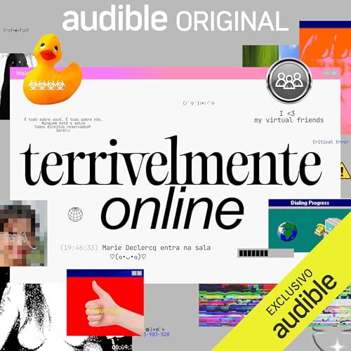 Terrivelmente Online Audiolivro Por Marie Declercq, João Paulo Vicente, Andreza Spinelli capa