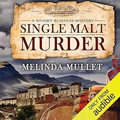 Single Malt Murder Audiolibro Por Melinda Mullet arte de portada