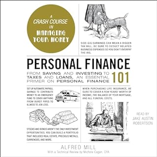 Personal Finance 101 Audiobook By Alfred Mill, Michele Cagan CPA cover art