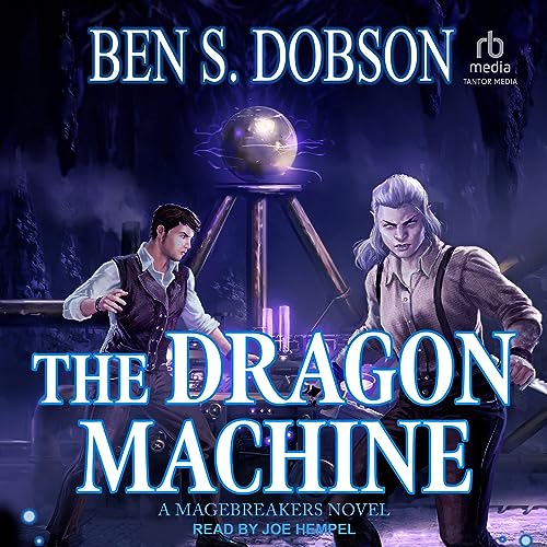 The Dragon Machine Audiolibro Por Ben S. Dobson arte de portada