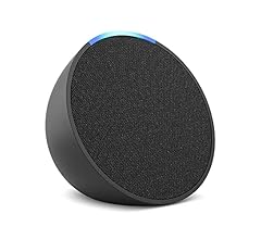 Echo Pop | Full sound compact Wi-Fi and Bluetooth smart speaker with Alexa | Charcoal