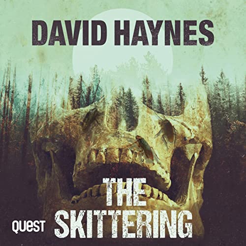 The Skittering Audiolibro Por David Haynes arte de portada