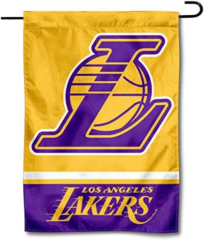 Los Angeles Lakers Double Sided Garden Flag