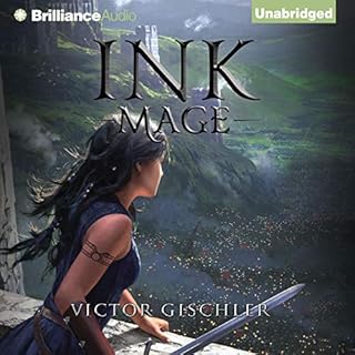 Ink Mage Audiolibro Por Victor Gischler arte de portada