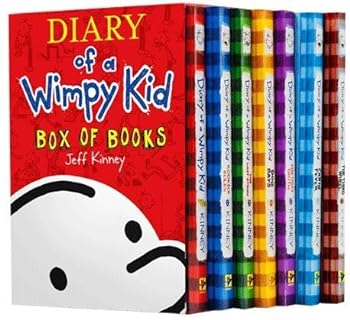 Paperback "Diary of a Wimpy Kid Box Set Plus Sticker Sheet : Diary of a Wimpy Kid: A Novel " Book