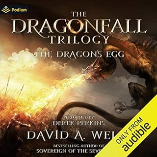 The Dragon's Egg Audiolibro Por David A. Wells arte de portada