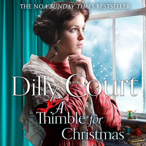 A Thimble for Christmas Audiolibro Por Dilly Court arte de portada