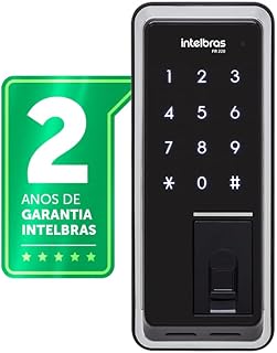 Fechadura Digital FR 220 Preto Intelbras