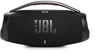 JBL Caixa de Som, Boombox 3, Bluetooth, À Prova D'água e Poeira - Preto