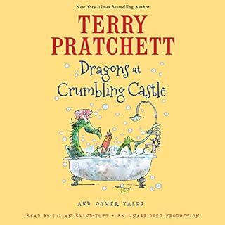 Dragons at Crumbling Castle Audiolibro Por Terry Pratchett arte de portada