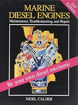 Hardcover Marine Diesel Engines: Maintenance, Troubleshooting, and Repair Book