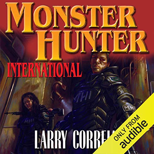 Monster Hunter International Audiolibro Por Larry Correia arte de portada