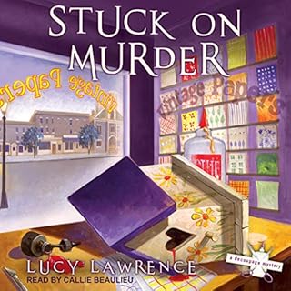 Stuck on Murder Audiolibro Por Lucy Lawrence arte de portada