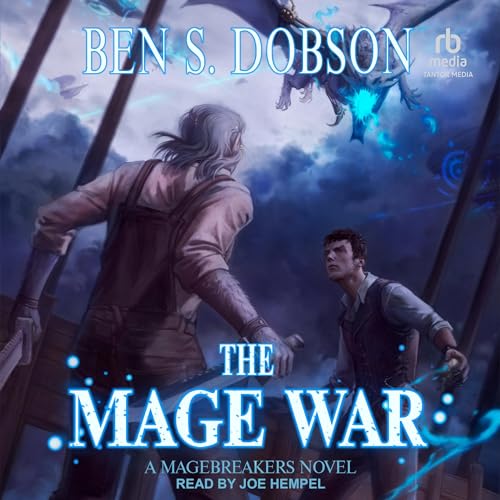 The Mage War Audiolibro Por Ben S. Dobson arte de portada