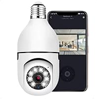 Câmera IP Lâmpada 8177 WiFi Full HD 1080p com Visão Noturna, Yoosee, Bivolt, Detecção de Movimento e Áudio Bidirecional