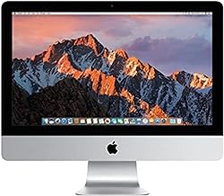 Apple iMac MNDY2LL/A 21.5 Inch, 3.0GHz Intel Core i5, 8GB RAM, 1TB HDD, Silver (Renewed), macOS High Sierra