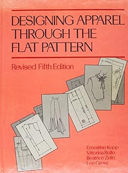 Hardcover Designing Apparel Through the Flat Pattern, Revised Fifth Edition Book