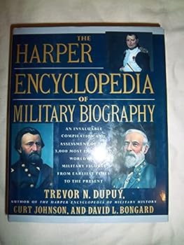 Hardcover The Harper Encyclopedia of Military Biography Book