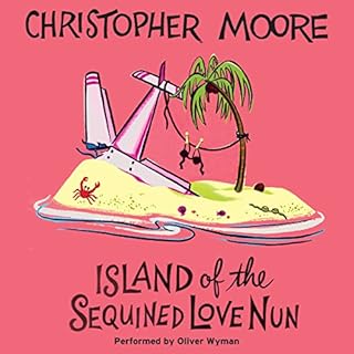 Island of the Sequined Love Nun Audiolibro Por Christopher Moore arte de portada