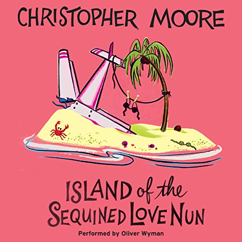 Island of the Sequined Love Nun Audiolibro Por Christopher Moore arte de portada