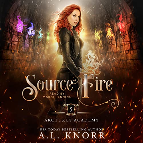 Source Fire Audiolibro Por A.L. Knorr arte de portada