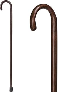 DMI Wooden Cane, Wooden Walking Cane, Wooden Walking Stick, Lightweight and Strong, Made in the USA, Walnut