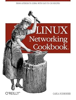 Paperback Linux Networking Cookbook: From Asterisk to Zebra with Easy-to-Use Recipes Book