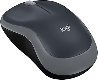 Logitech M185 Souris Sans Fil, 2.4 GHz avec Mini Récepteur USB, Longévité de la Pile 12 Mois, Résolution du Capteur 1000 P...