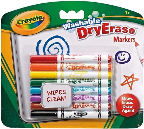 Crayola Dry Erase Washable Dry Erase Markers