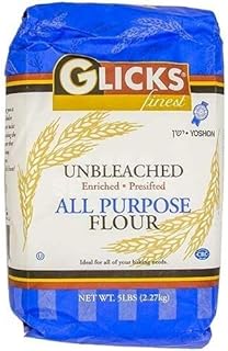 Glicks Finest Unbleached All Purpose Flour 5 Lbs (2.26 KG)